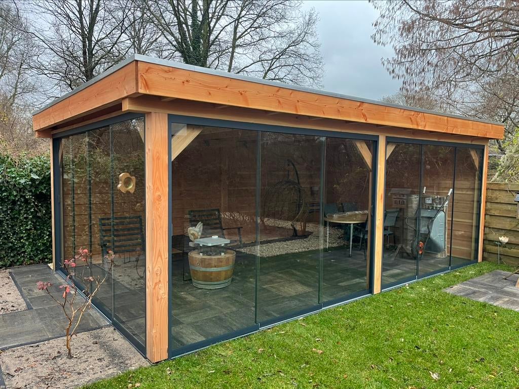 Douglas overkapping op maat., Tuin en Terras, Ophalen, Nieuw
