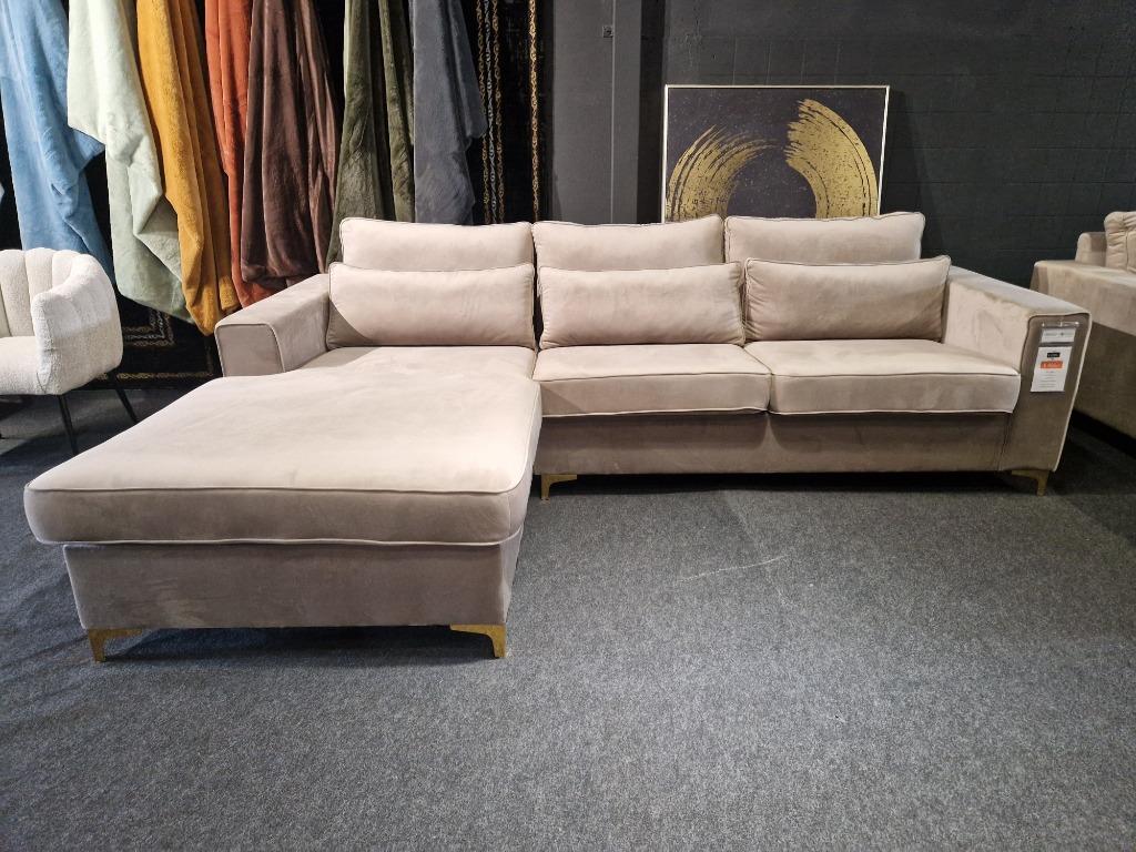 Voorraad Sale | Hoekbank Lounge | Velvet Showroom Utrecht🌿, Ophalen, 250 tot 300 cm, Stof, Eric Kuster, velvet, modern