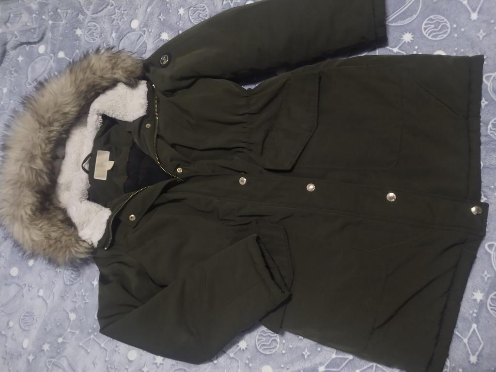 Winterjas Michael Kors green M, Kleding | Dames, Jassen | Winter, Maat 38/40 (M), Michael Kors, Ophalen of Verzenden, Gedragen