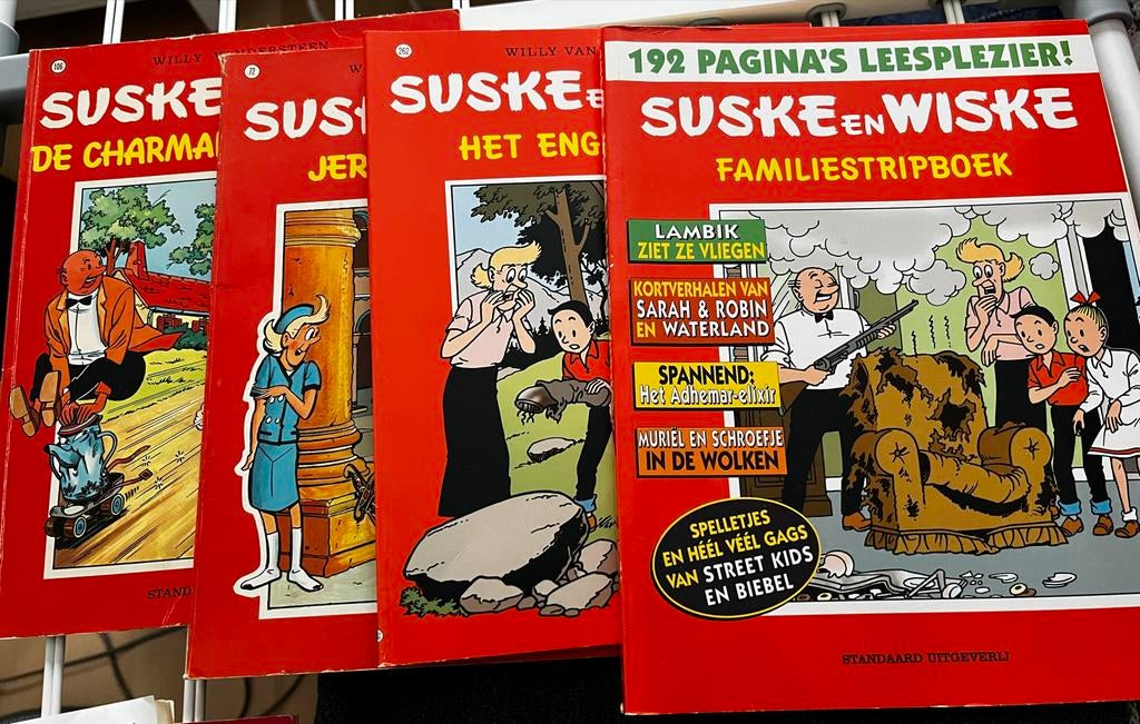 Stripboeken Suske en Wiske, Lucky Luke en meer, Meerdere stripboeken, Ophalen of Verzenden, Gelezen