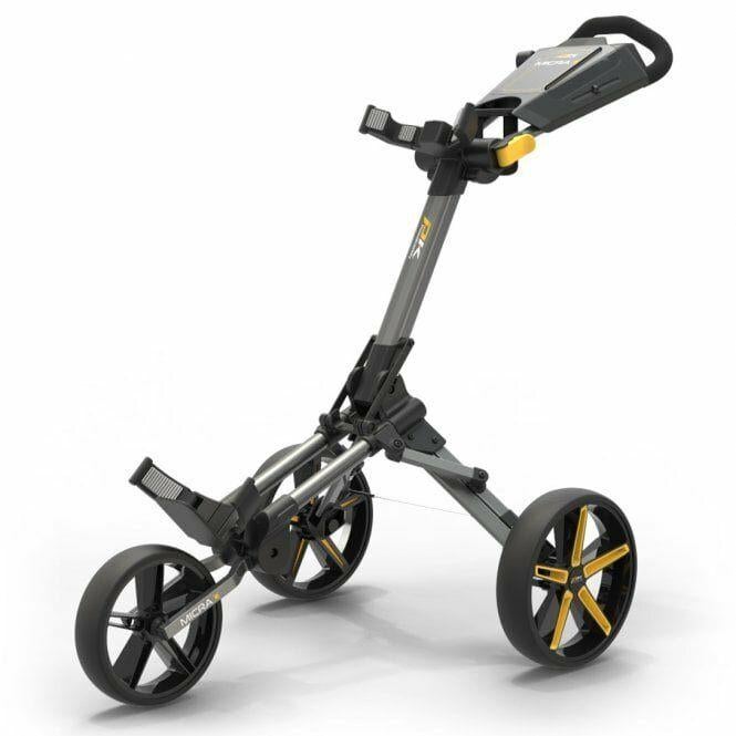 Powakaddy Micra - Gunmetal/Yellow -, Ophalen of Verzenden, Nieuw, Golfkar, Ping
