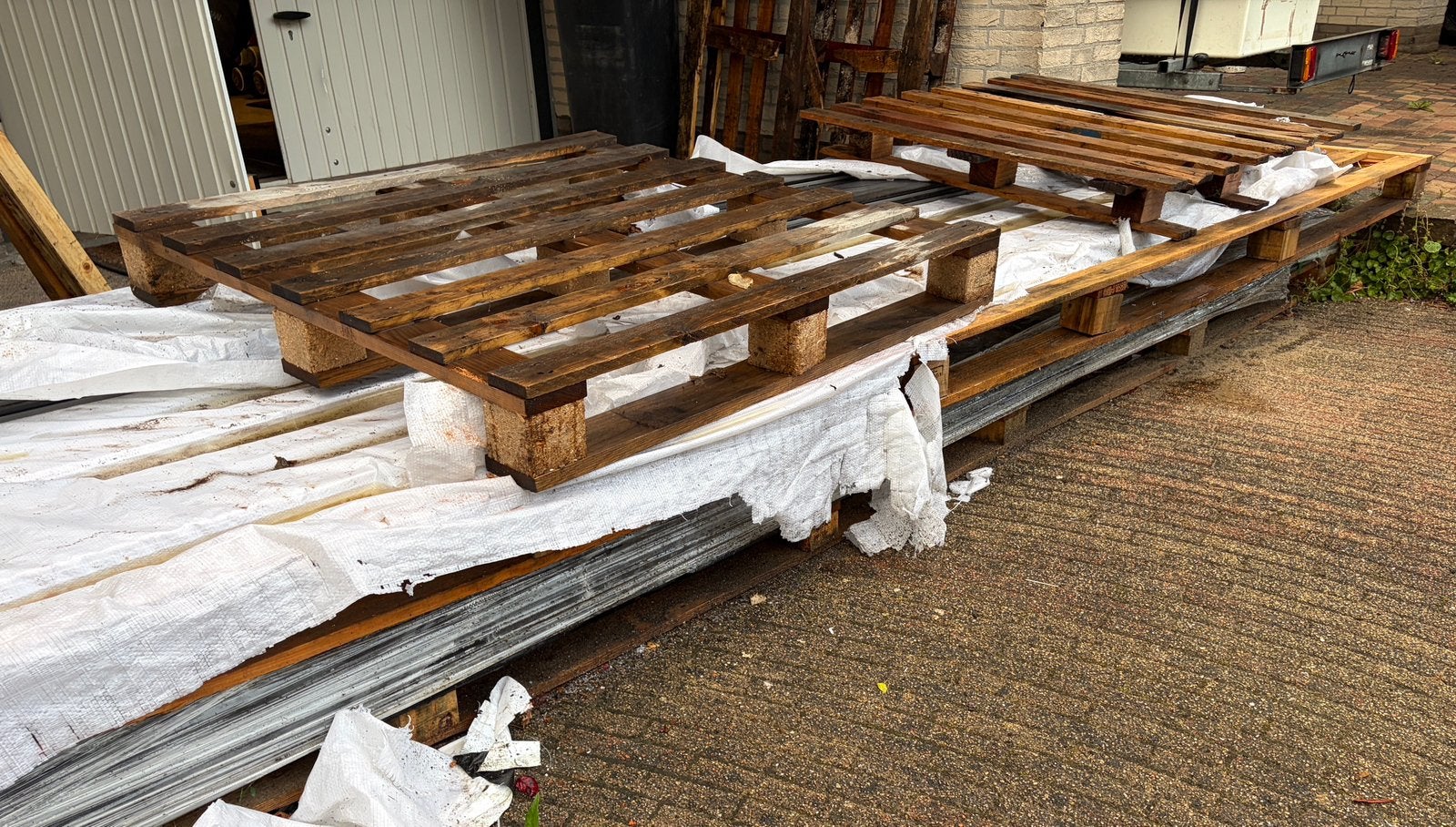 Composiet planken vlonderplanken decking 30 off - urgent, Tuin en Terras, Terrasdelen en Vlonders, Ophalen, Nieuw, Composiet