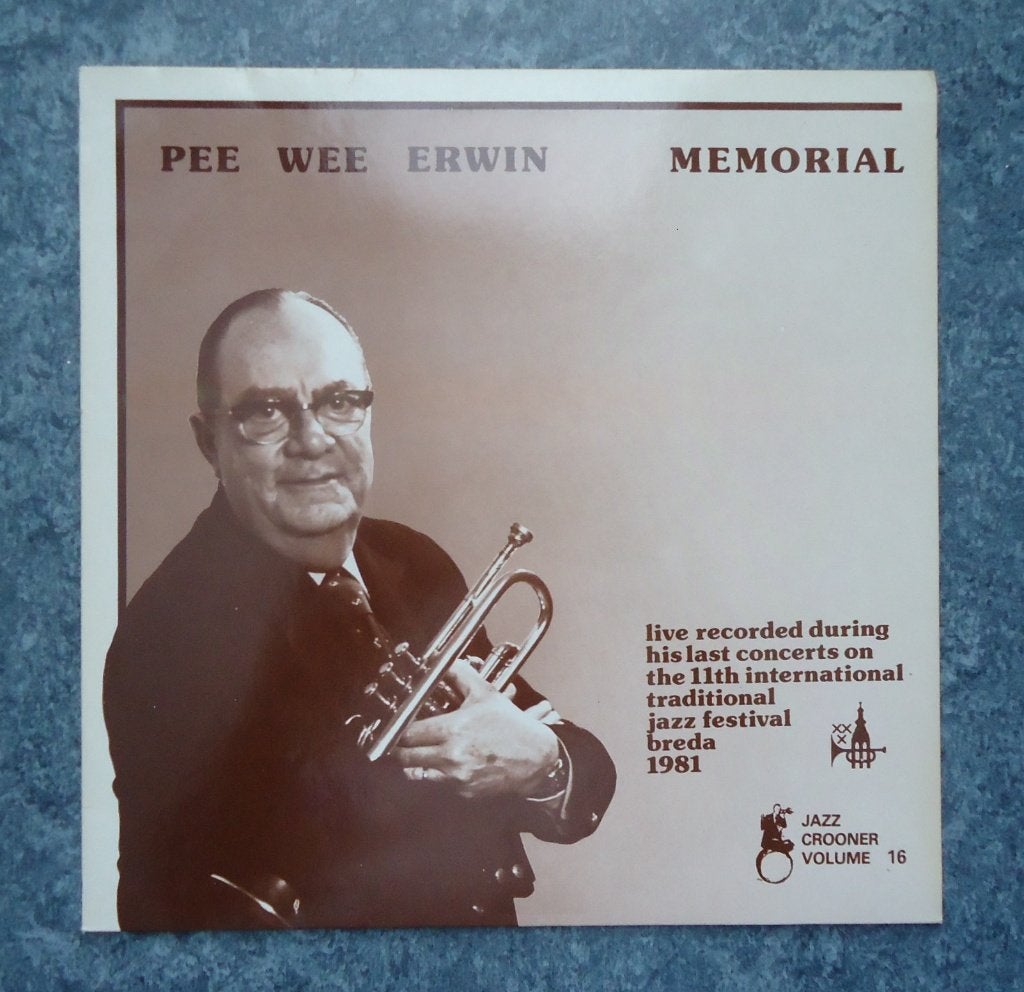 Te koop het jazz-album Memorial van Pee Wee Erwin., LP, Ophalen of Verzenden, Zo goed als nieuw, 12 inch