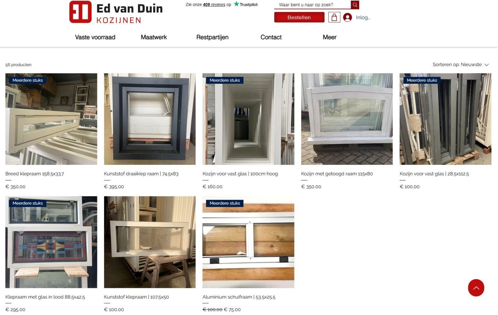 toiletraam hardhout, Gevelraam of Ruit, Minder dan 80 cm, Minder dan 80 cm, Nieuw