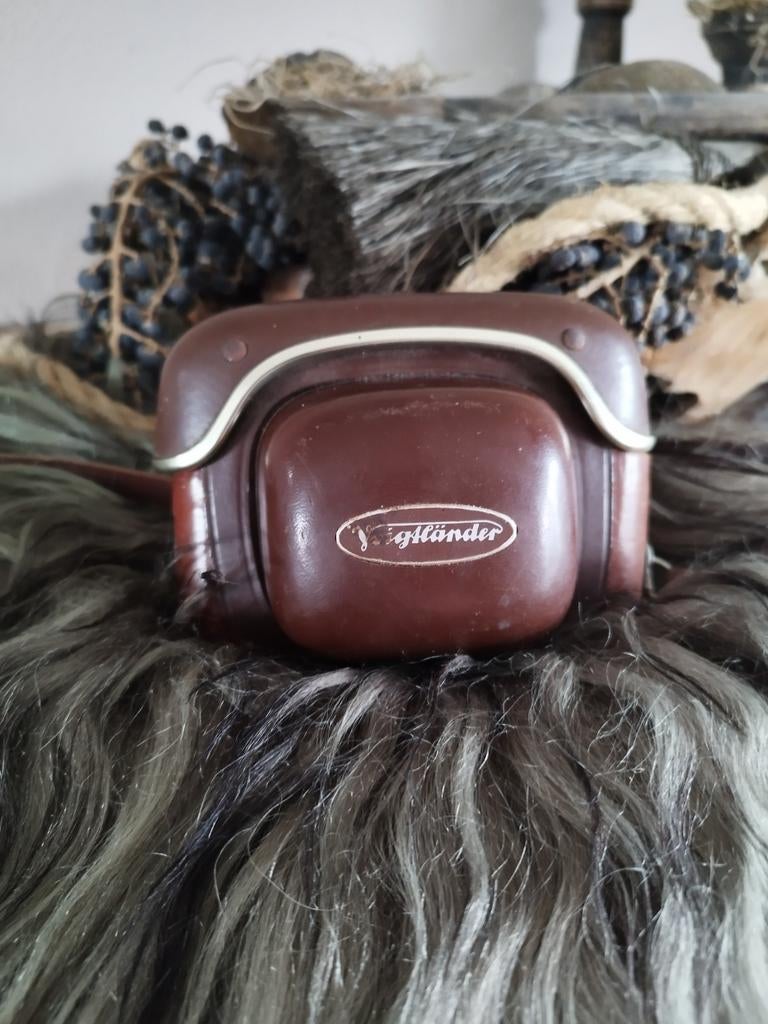 Voigtländer Vito CD camera met leren tasje, Ophalen of Verzenden, Gebruikt, Compact, Overige Merken