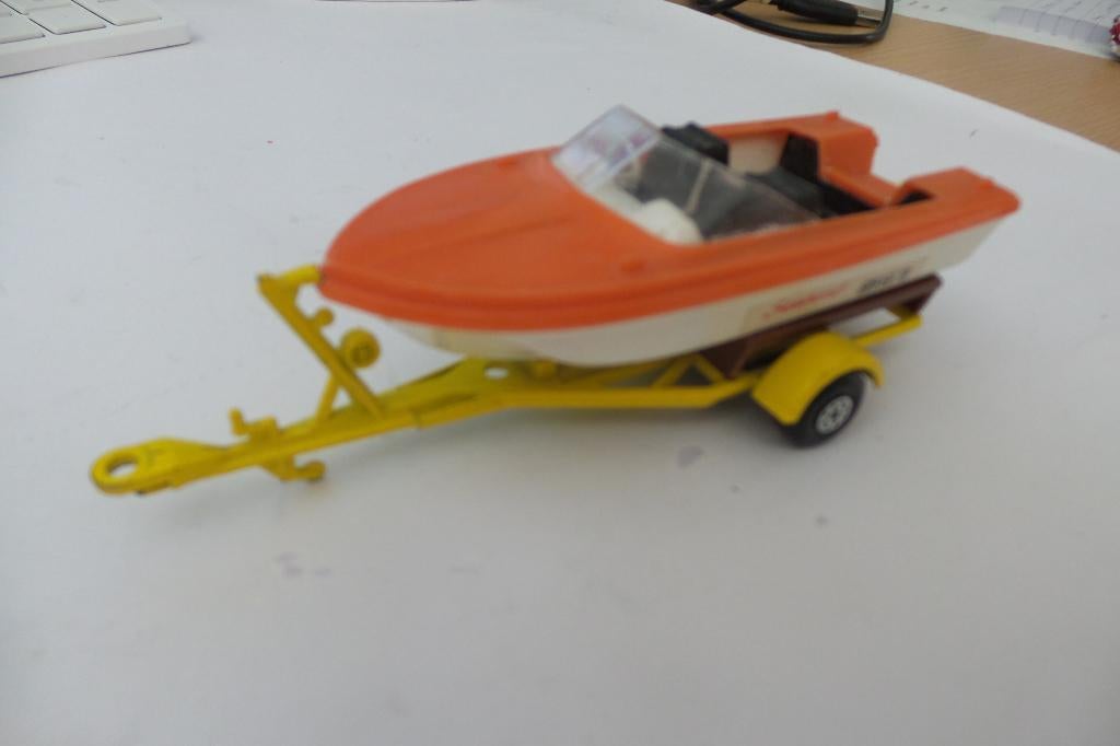 matchbox kingsize speedboot, Ophalen of Verzenden, Gebruikt, Overige typen, Matchbox