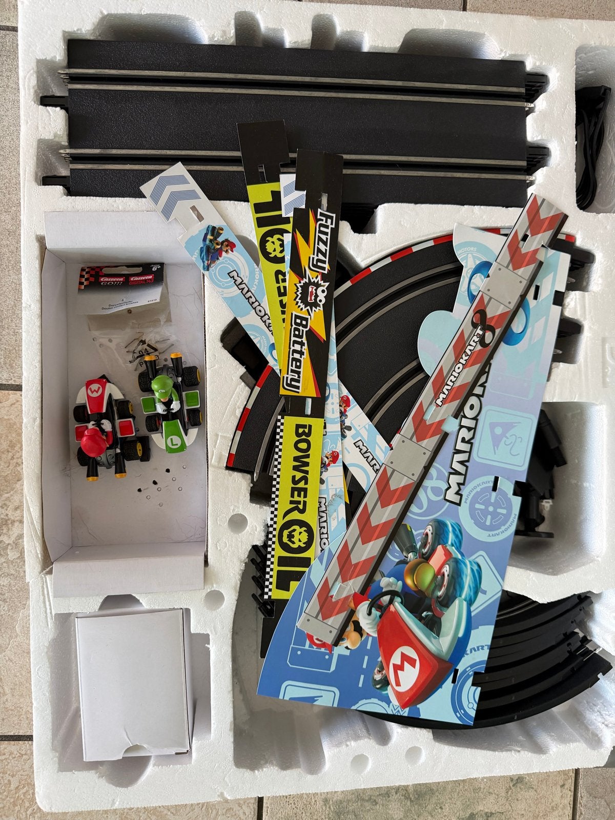 Carrera Go Mario Kart Racebaan - Compleet, Ophalen, Carrera, Met looping, Elektrisch