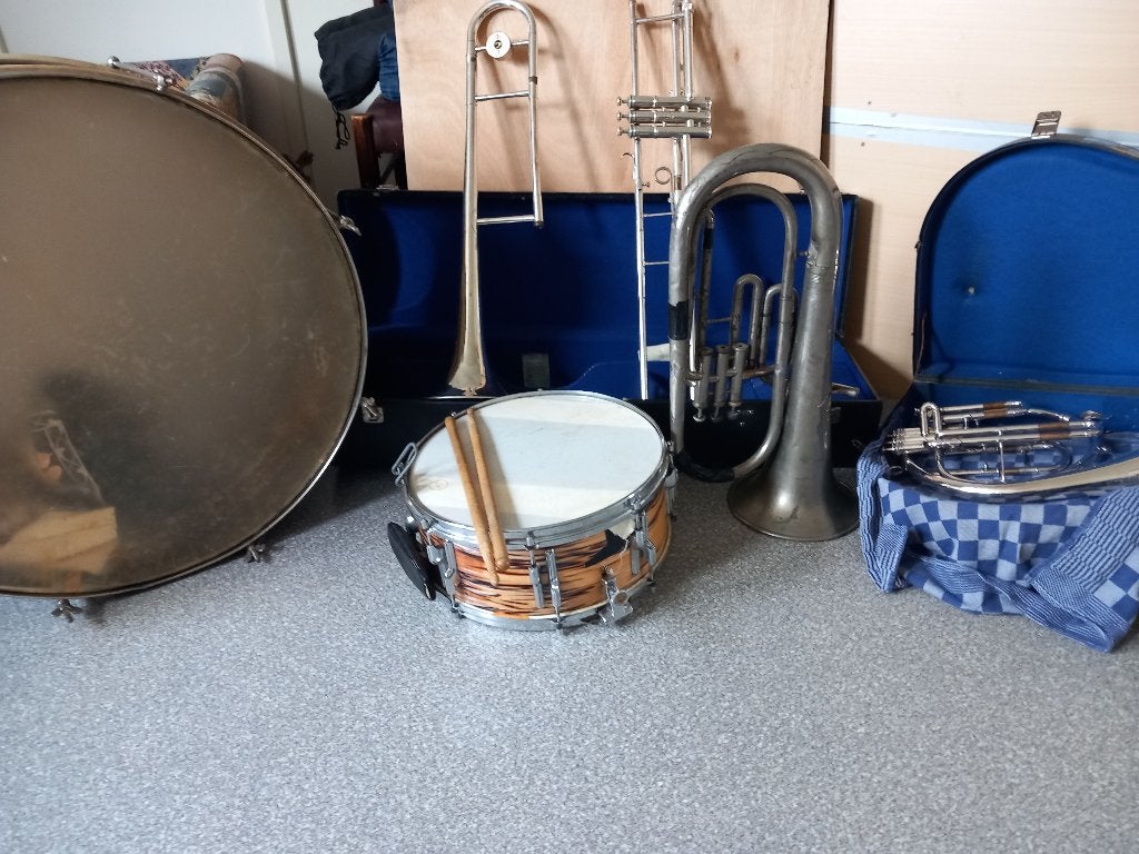 muziekinstrumenten, Verzenden, Gebruikt, Koperblazer, Met koffer of draagtas