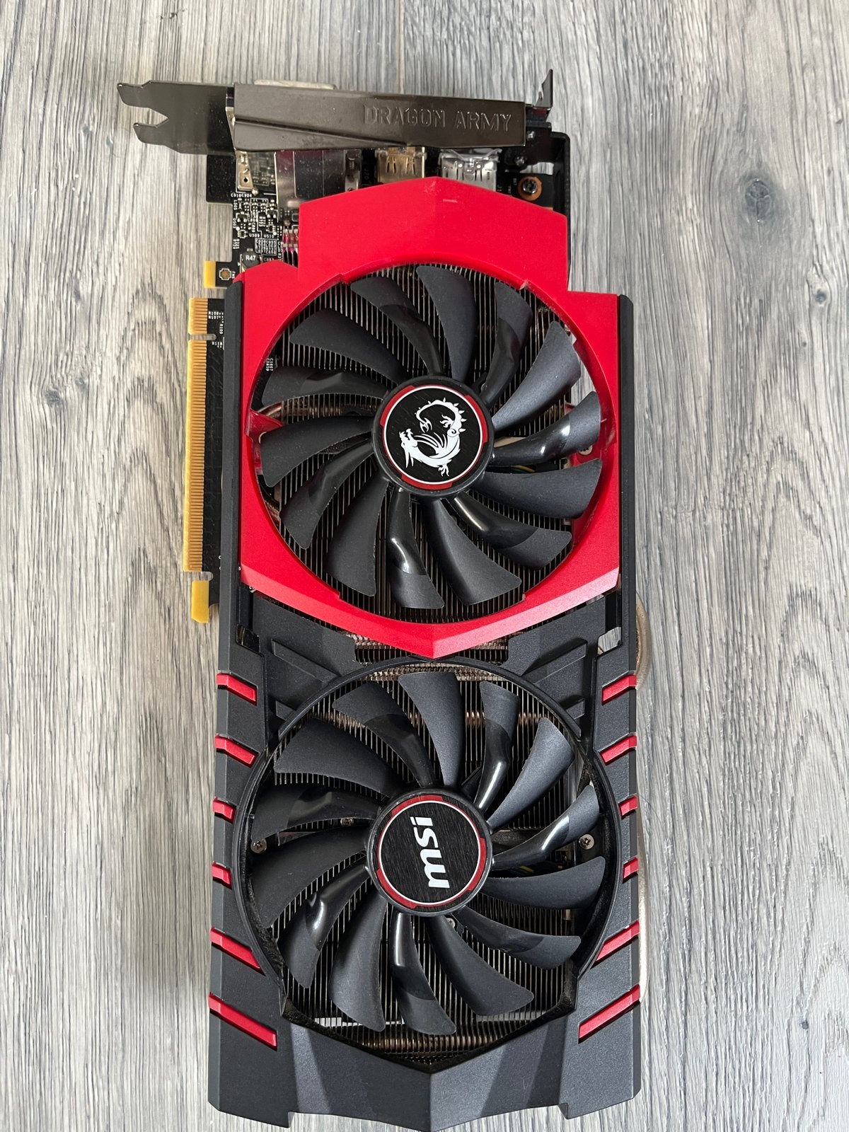 MSI GeForce GTX 970 GAMING 4G Dragon Army, Computers en Software, Ophalen, PCI-Express 3, Gebruikt, HDMI