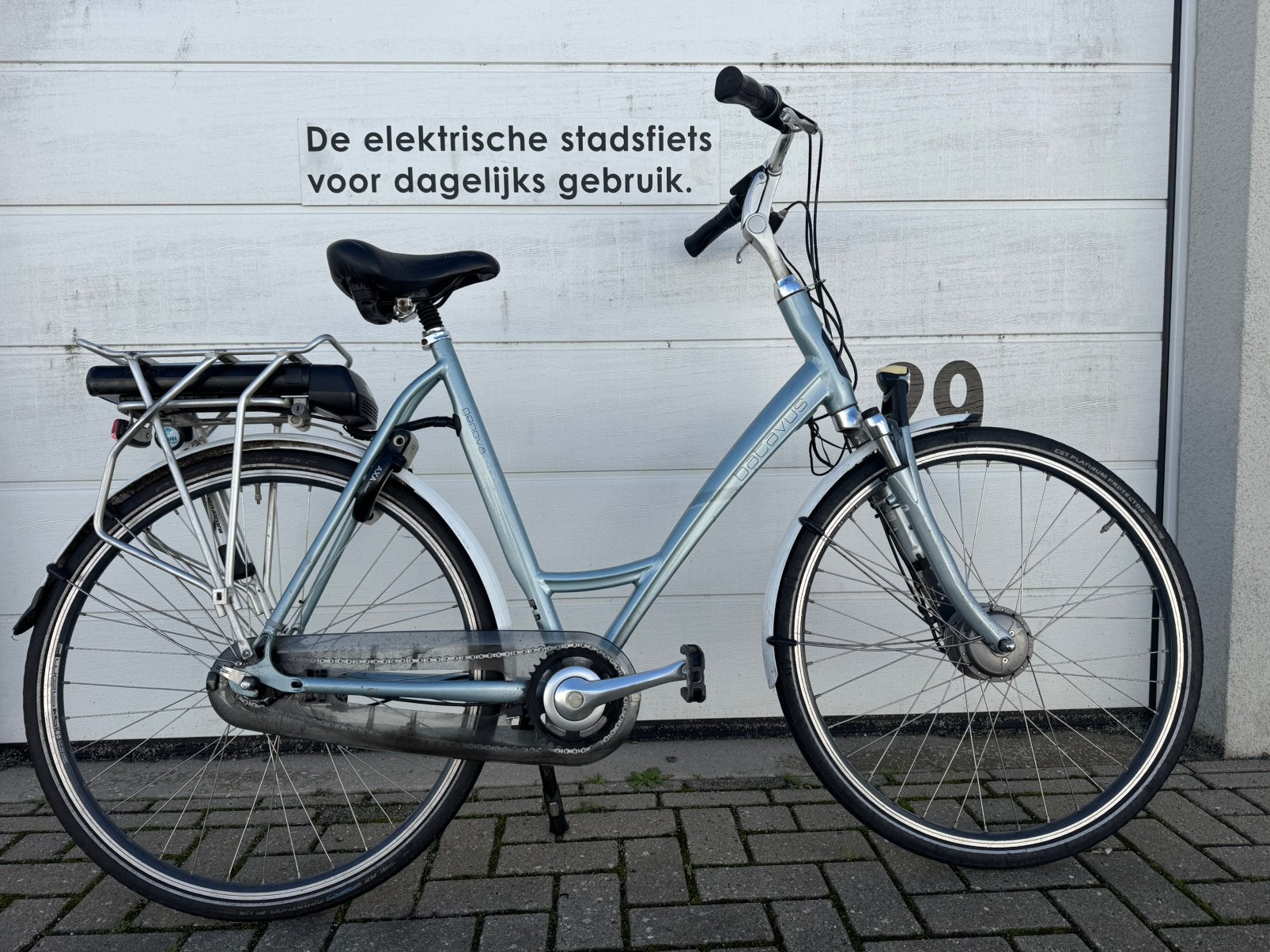 Batavus Genova XL61 cm elektrische damesfiets (nieuwe accu), Ophalen, Zo goed als nieuw, Batavus