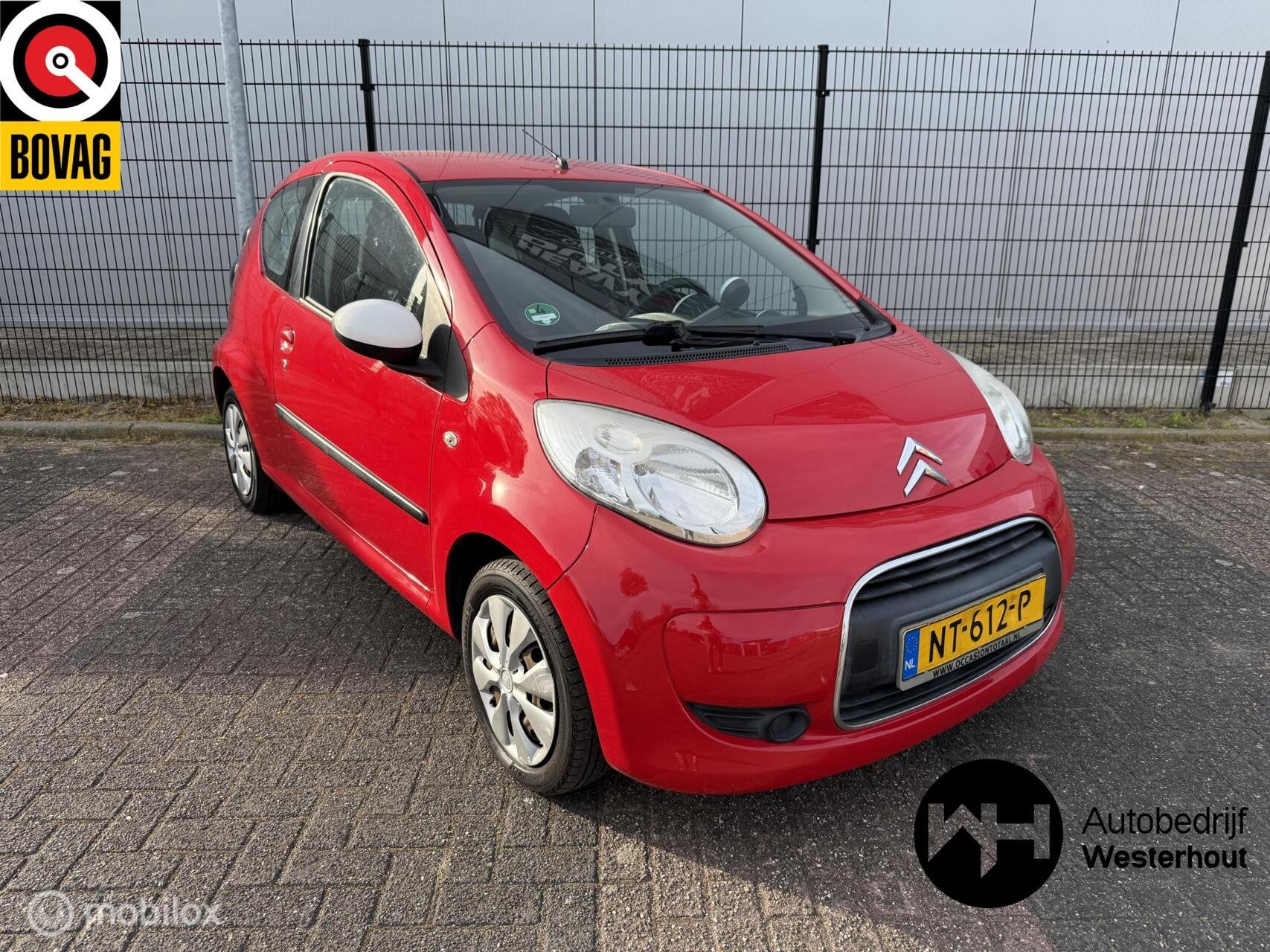 Citroen C1 1.0-12V Exclusive Airco Elektrische ramen nieuwe, Auto's, Citroën, Voorwielaandrijving, Euro 5, Gebruikt, 4 stoelen
