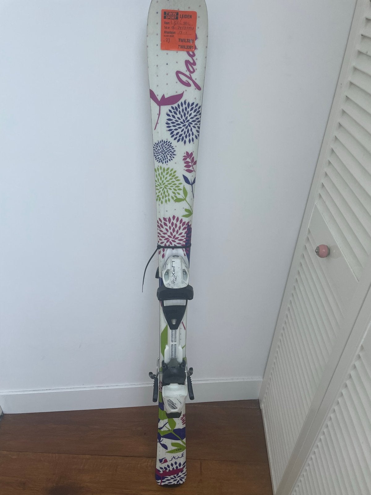 Ski's 130cm geslepen en gewaxt, Gebruikt, 100 tot 140 cm, Skiën, Ski's