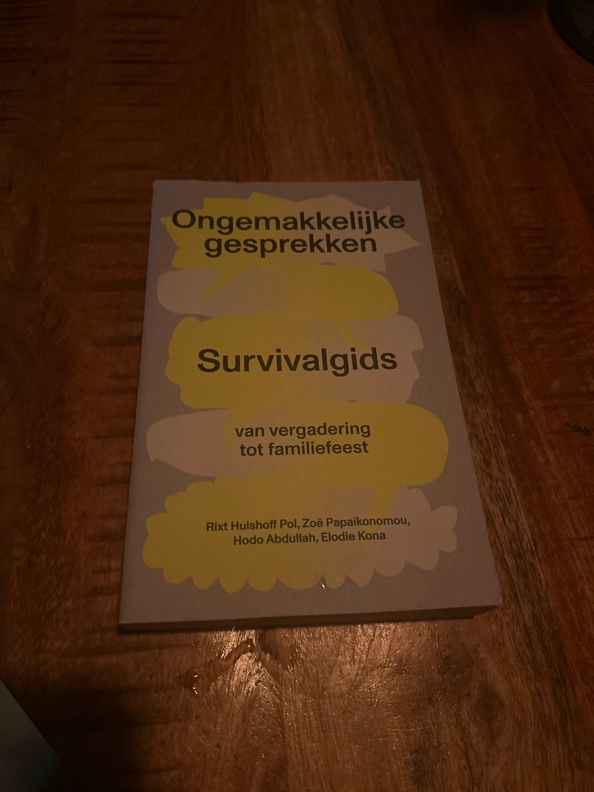 Rixt Hulshoff Pol - Ongemakkelijke gesprekken, Ophalen of Verzenden, Nieuw, Rixt Hulshoff Pol; Zoë Papaikonomou; Hodo Abdullah; Elodie Kona