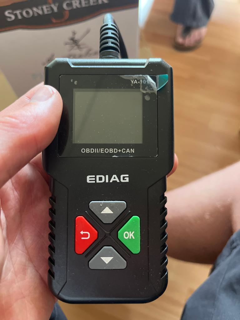 EDIAG YA-101 OBDII/EOBD+CAN Foutcode Scanner, Ophalen of Verzenden, Zo goed als nieuw