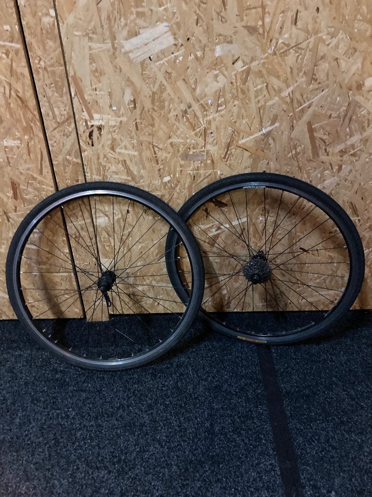wielset race 26” 571!, Gebruikt, B'Twin, Aluminium, Racefiets