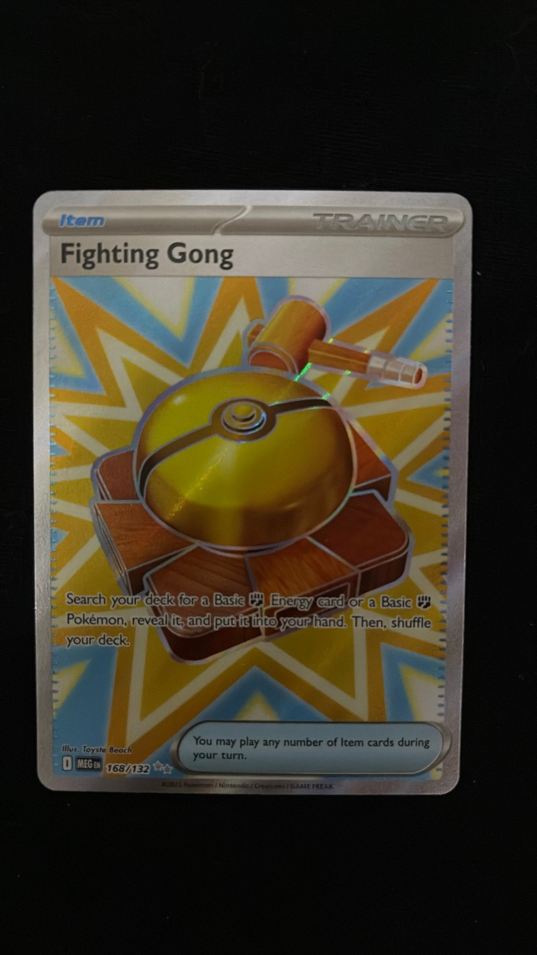 Fighting Gong #168, Ophalen of Verzenden, Zo goed als nieuw