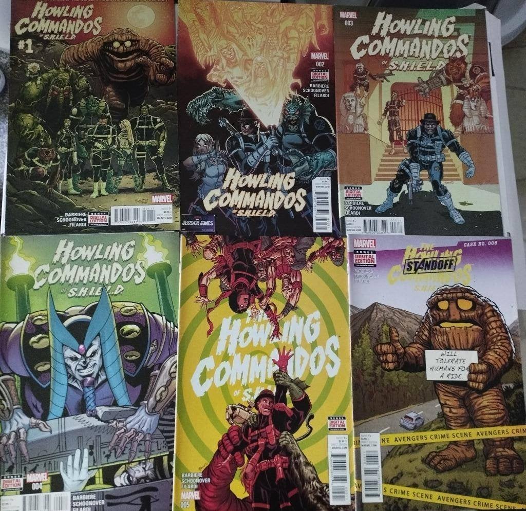 Howling commandos of shield compleet, Boeken, Ophalen, Amerika, Marvel Comics, Complete serie of reeks