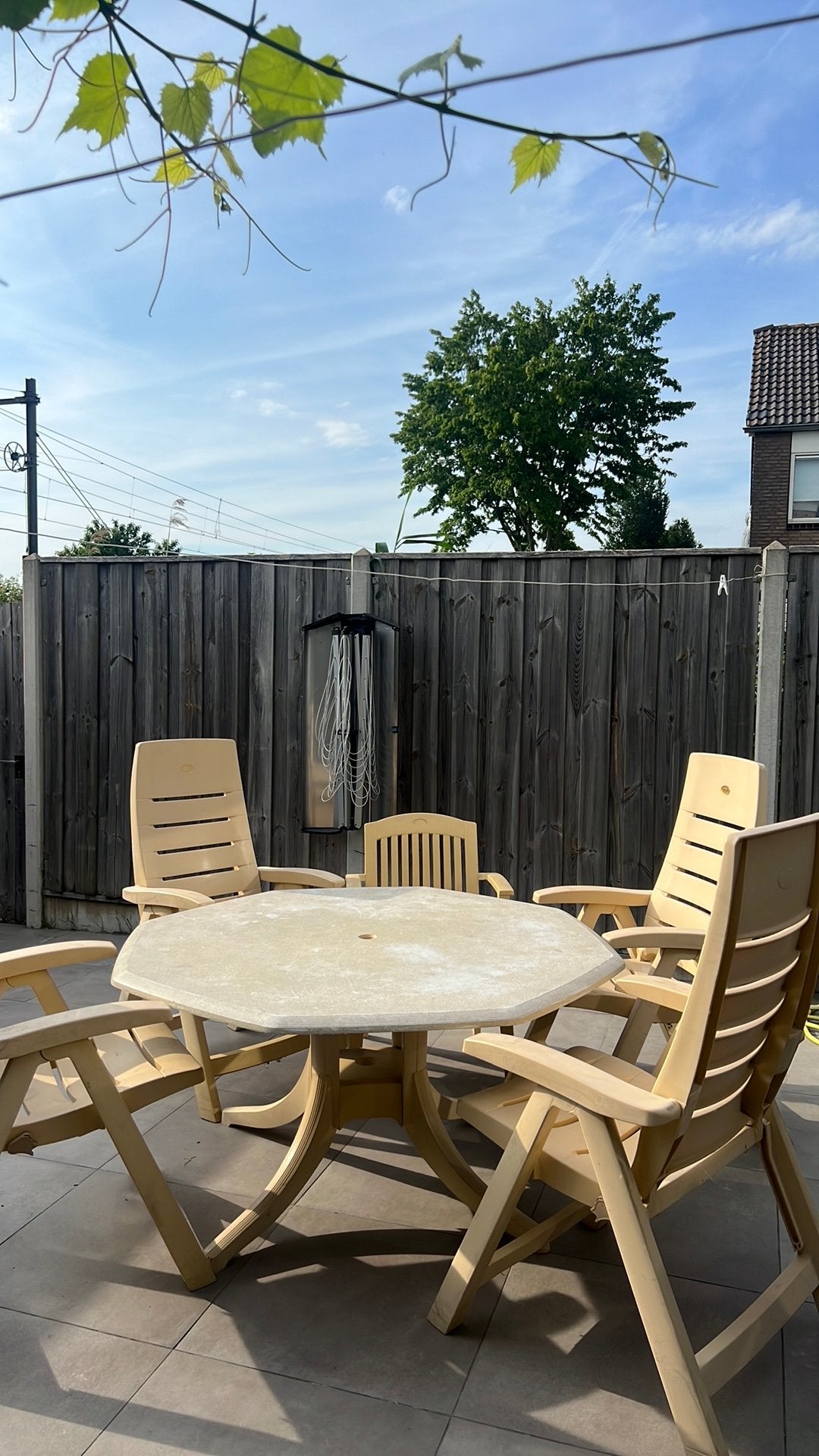 Tuinset, Ophalen of Verzenden, Zo goed als nieuw, Stoel