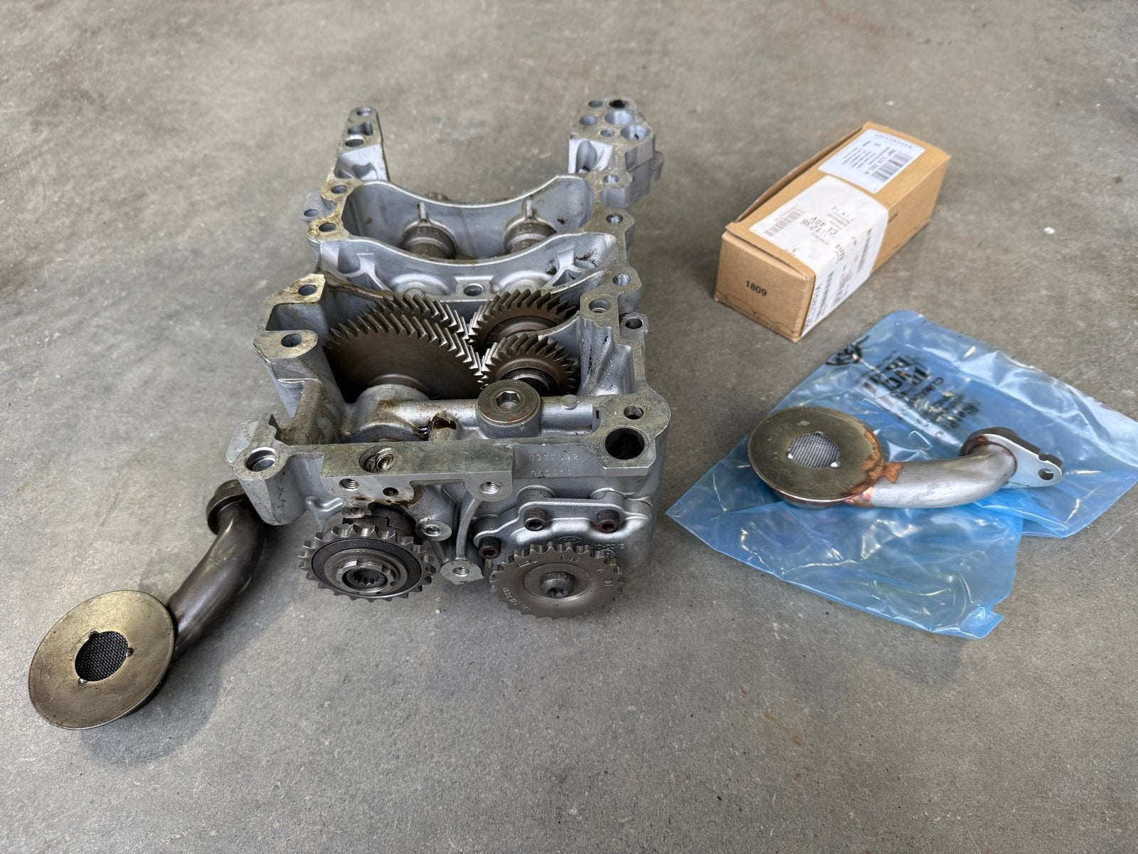 Oliepomp met balansas module voor Audi/VW 2.0 TFSI, Ophalen, Gebruikt, Audi