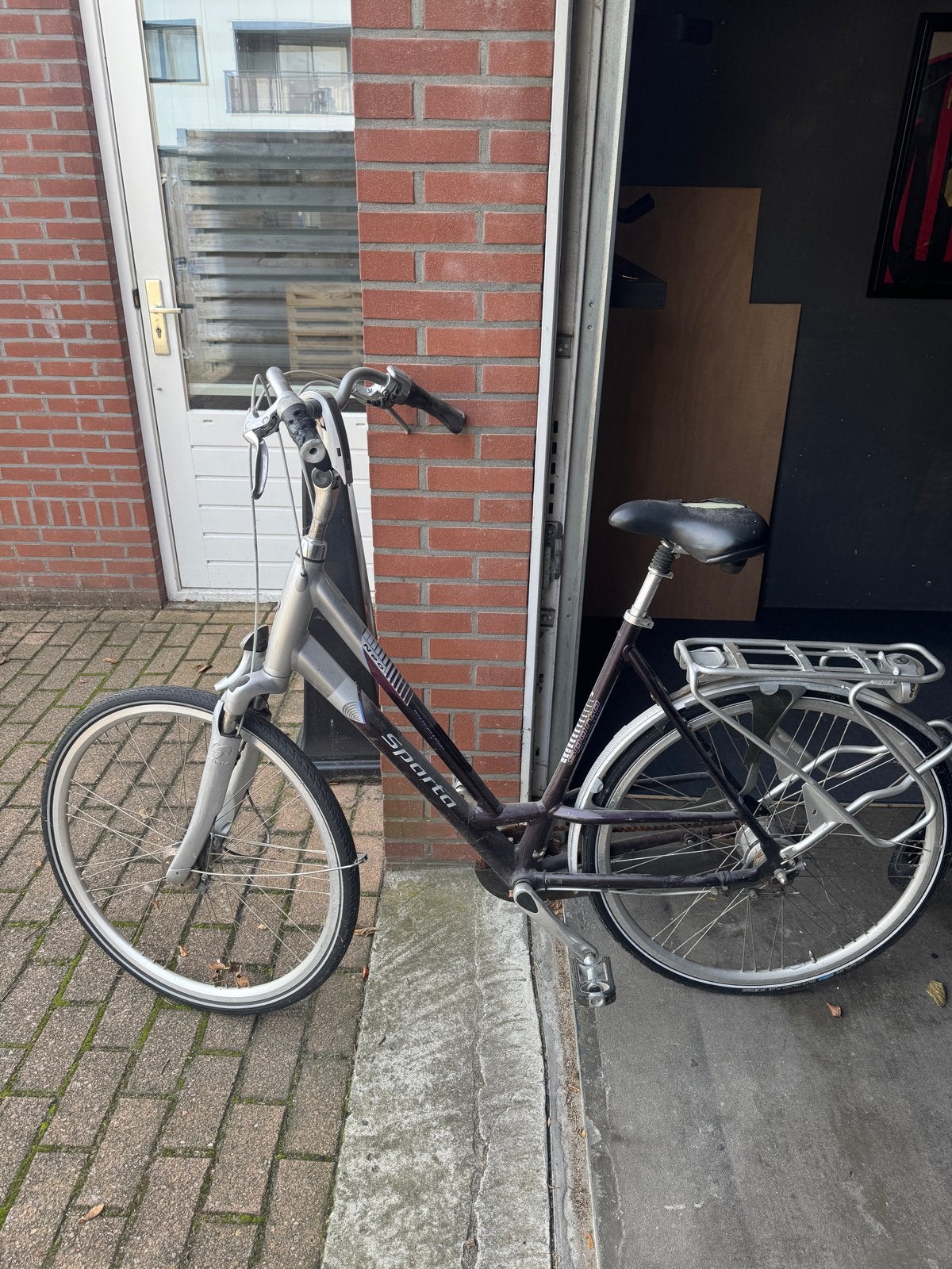 Sparta fiets met lage instap - Opknapper, Ophalen, Sparta, Trommelrem, 53 tot 56 cm