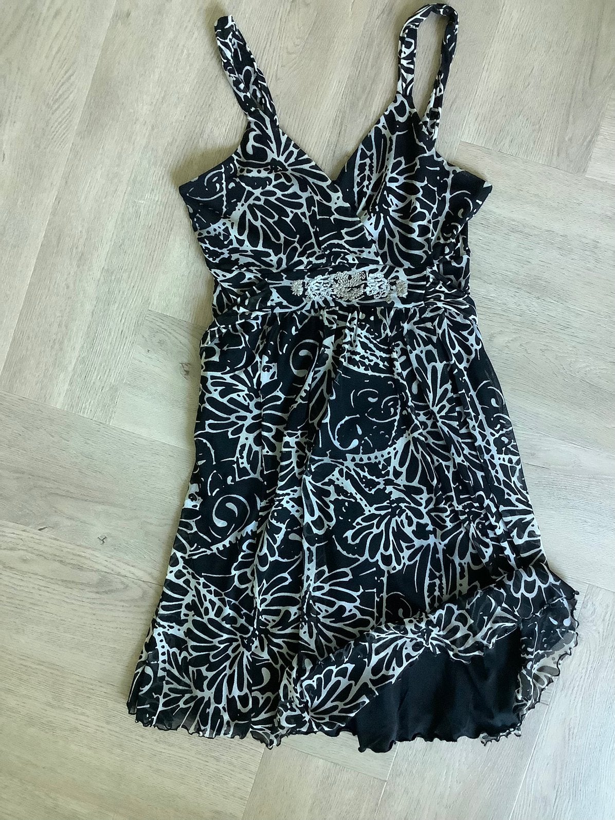 Leuk Mex jurkje maat s/m nieuw, Zwart, Nieuw, Ophalen of Verzenden, Maat 36 (S)