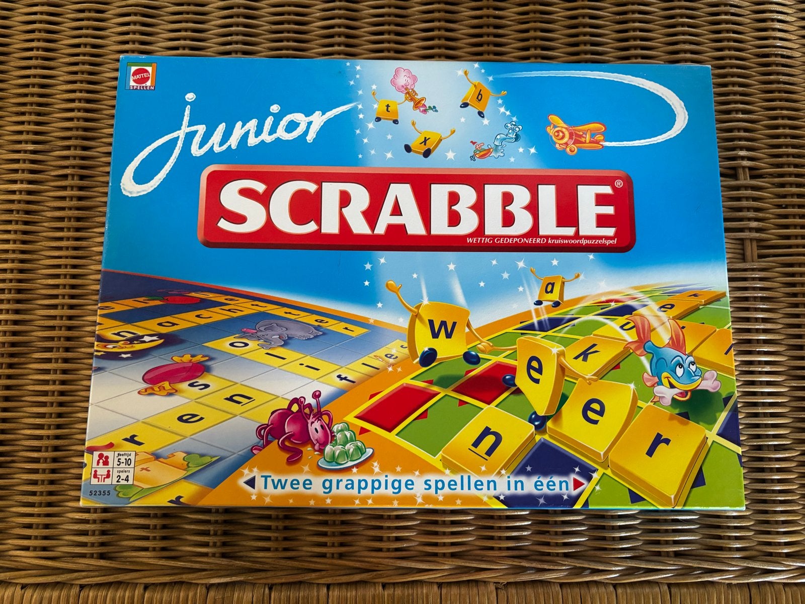 Scrabble Junior - Zo goed als nieuw, Drie of vier spelers, Ophalen, Zo goed als nieuw