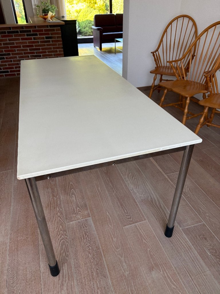 Bureau / tafel /werkblad, Overige typen, Gebruikt, Ophalen of Verzenden, 196 cm