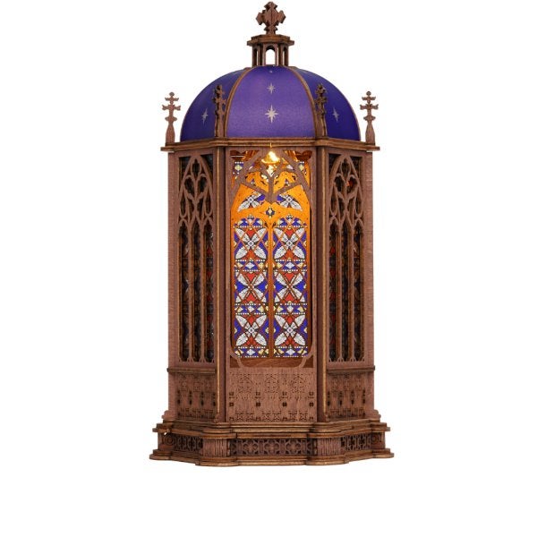 Robotime Starry Dome Cathedral TGA02 Bouwpakket, ROKR, Gebouwen, Nieuw, Meerkleurig