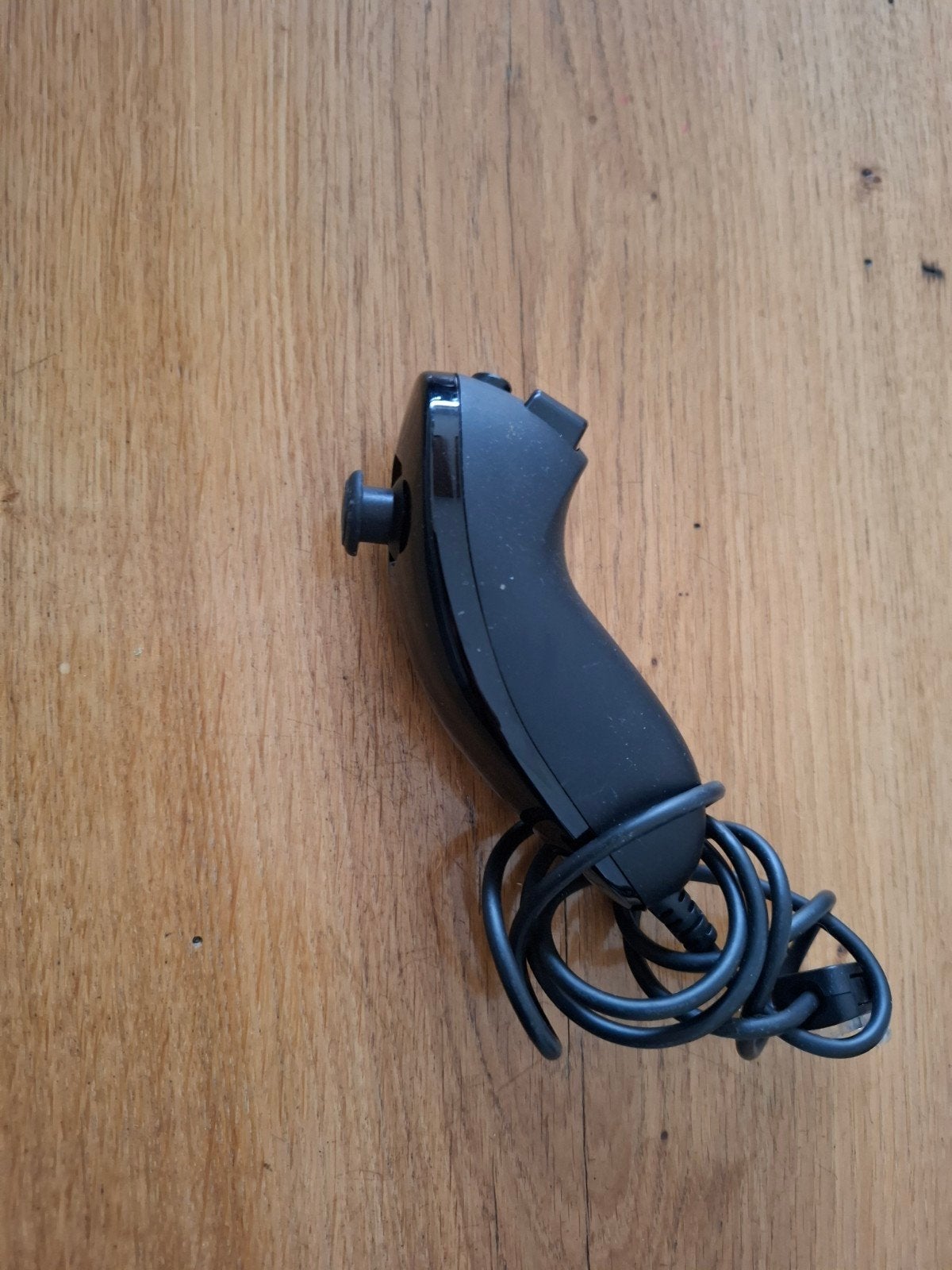 Zwarte Nunchuk Controller voor Nintendo Wii - Gebruikt, Ophalen of Verzenden, Gebruikt, Met 1 controller