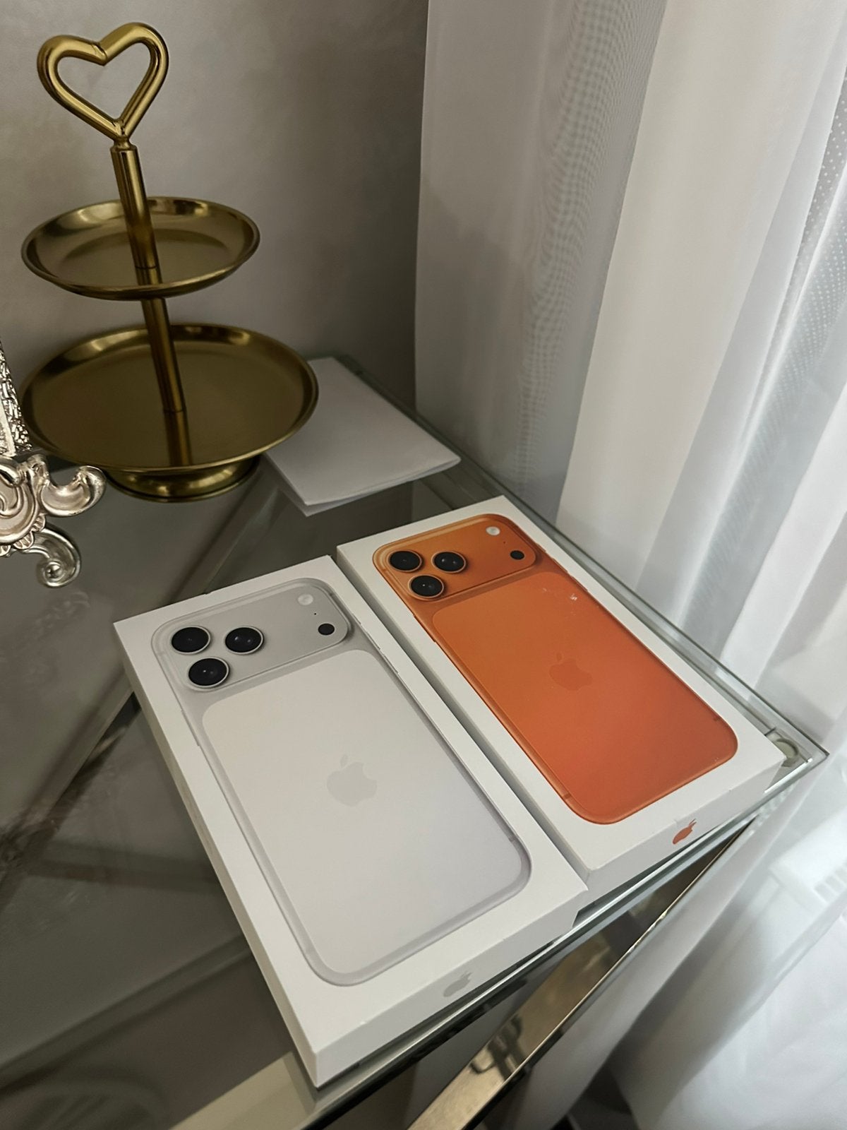 Iphone 17 promax oranje Gesealed, Ophalen, Zo goed als nieuw, 128 GB