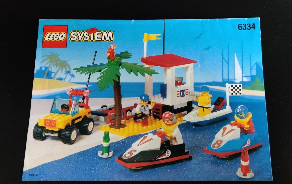 Lego Wave Jump Racers Instructie Boekje 6334, Gebruikt, Overige thema's, Lego, Overige typen