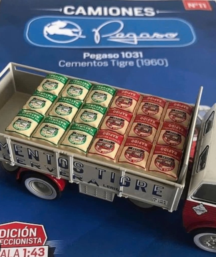 Pegaso 1031 1969 Cementvervoer 1/43 IXO spaanse serie # 11, Verzenden, Nieuw, Bus of Vrachtwagen, Overige merken