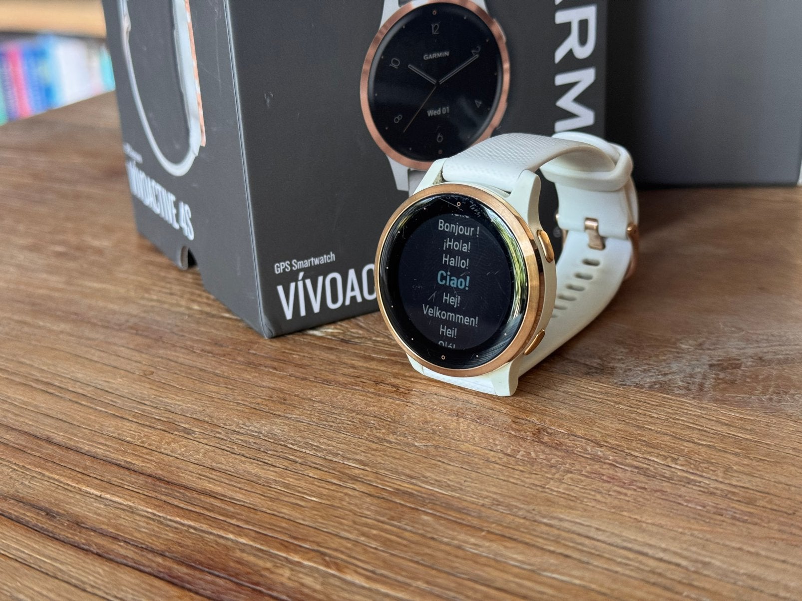 Garmin vívoactive 4S smartwatch/sporthorloge., Ophalen of Verzenden, Gebruikt