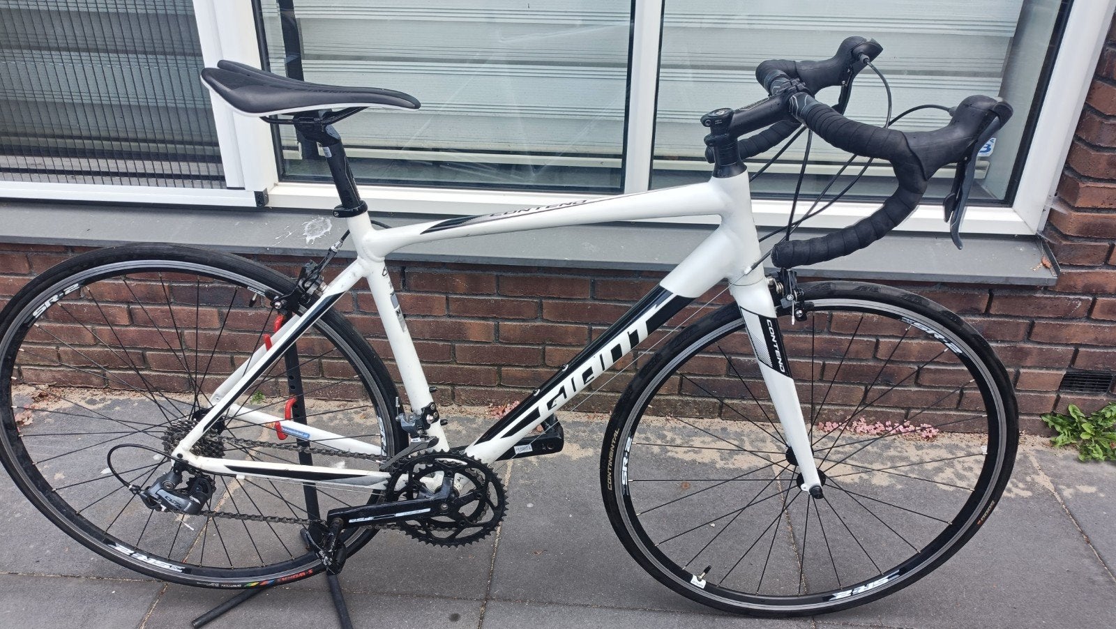 Giant Content dames/heren racefiets, Fietsen en Brommers, Fietsen | Racefietsen, Ophalen, 28 inch, Velgrem, Aluminium