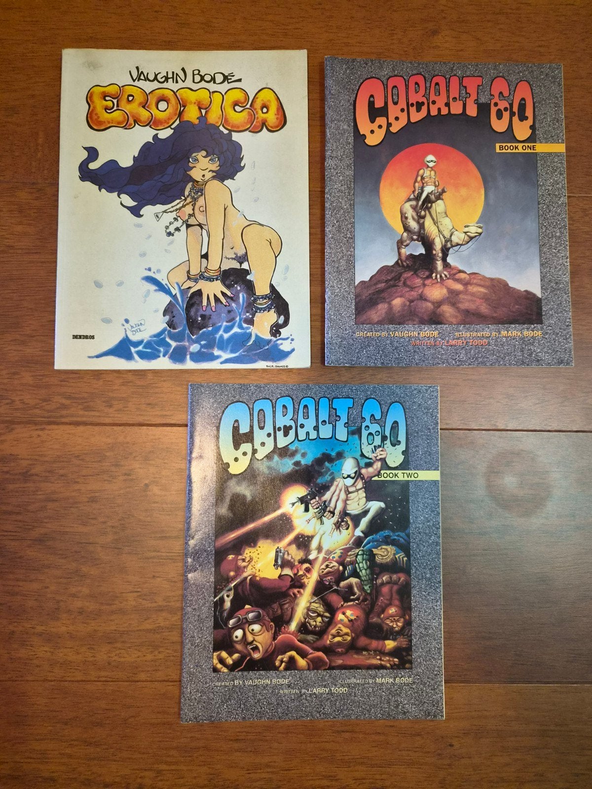 Erotica, Cobalt 60 2x Vaughn Bode, Boeken, Complete serie of reeks, Ophalen, Zo goed als nieuw, Vaughn Bode