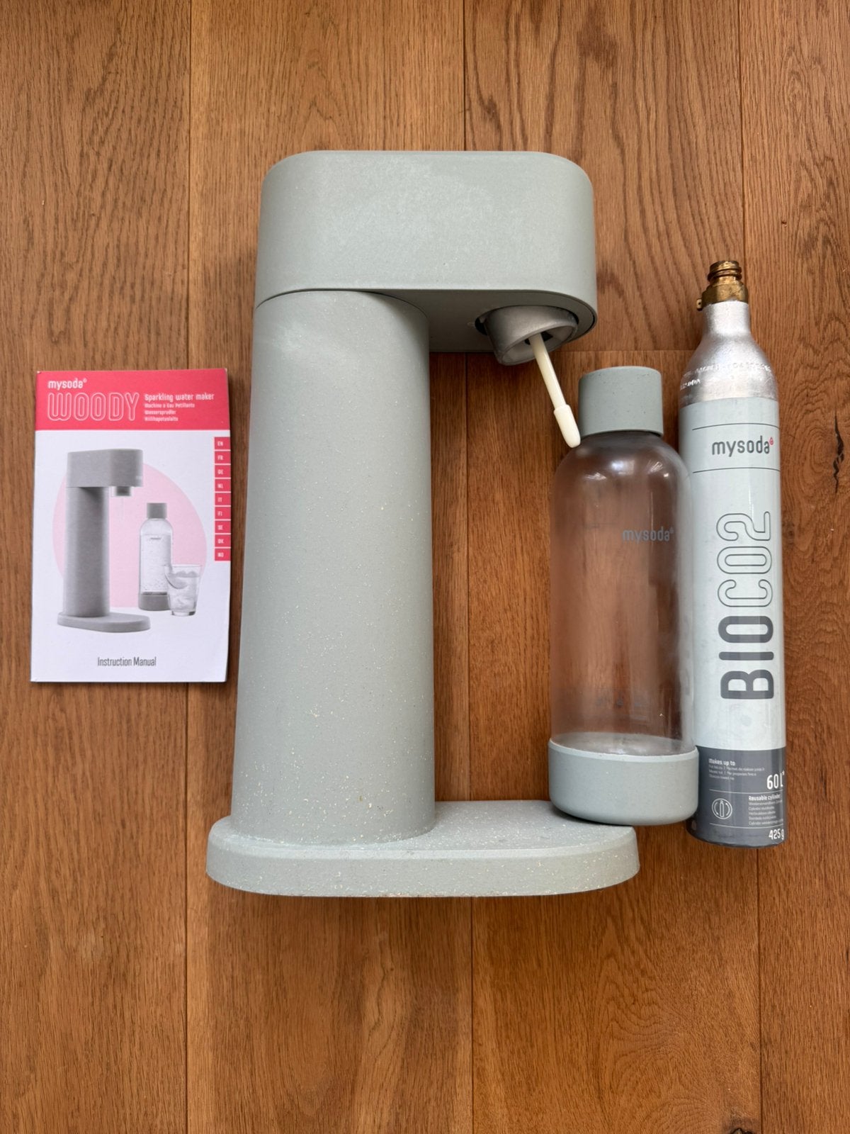 Mysoda Woody bruiswatertoestel soda maker, Witgoed en Apparatuur, Ophalen, Gebruikt