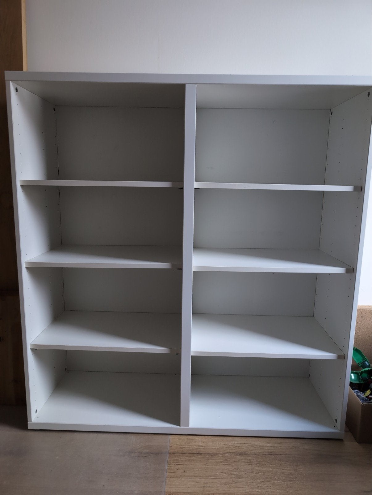 Stevige open witte kast, Ophalen, Gebruikt, 100 tot 150 cm, 100 tot 150 cm