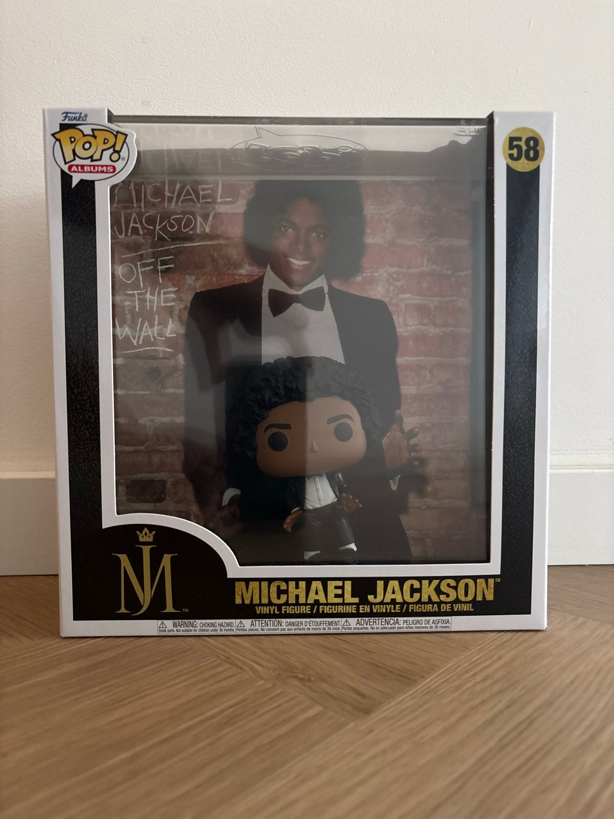 Michael Jackson Funko Pop 58 Off the Wall, Ophalen of Verzenden, Nieuw