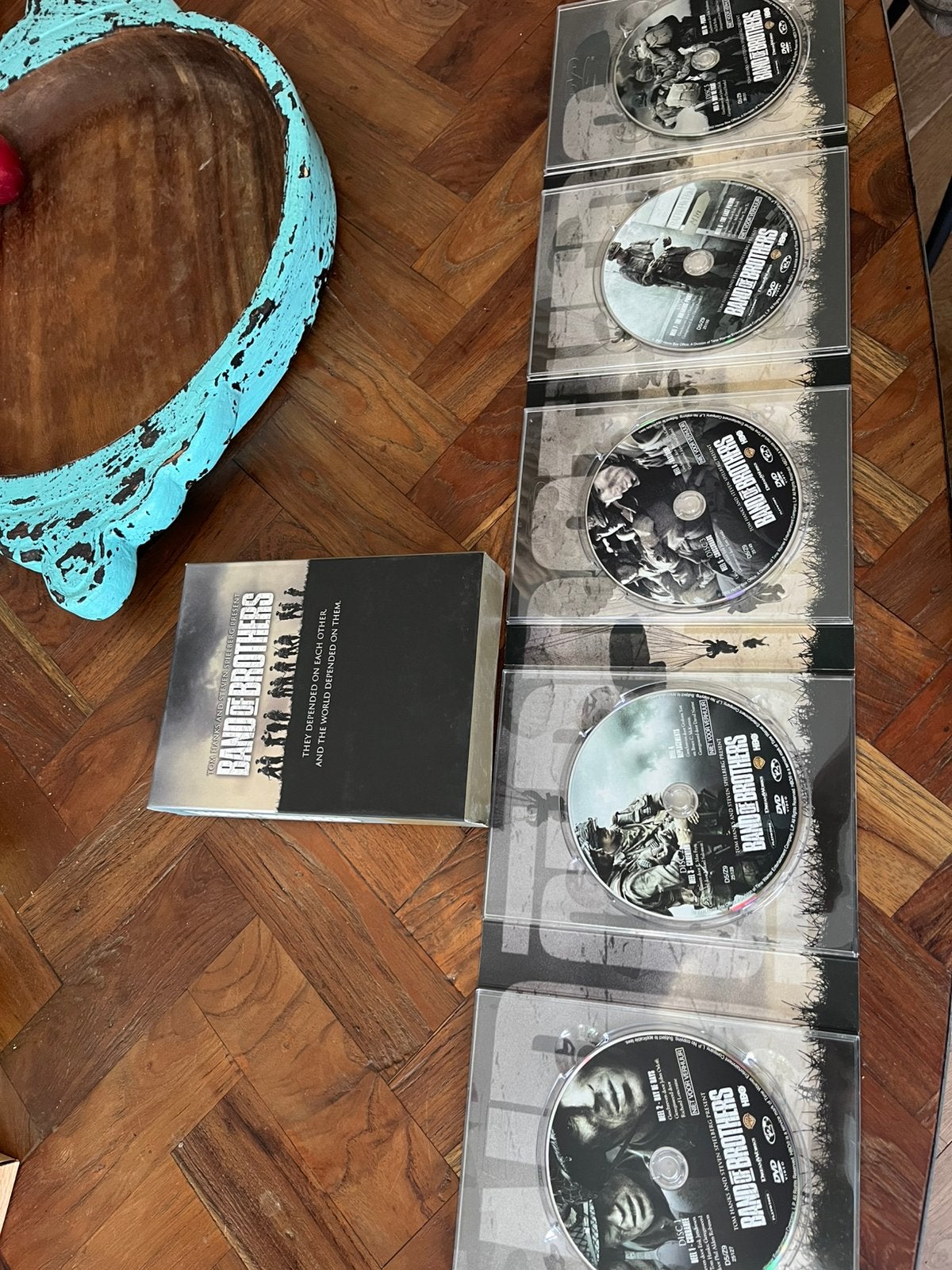 Band of Brothers dvd box, Vanaf 16 jaar, Ophalen of Verzenden, Zo goed als nieuw, Overige genres