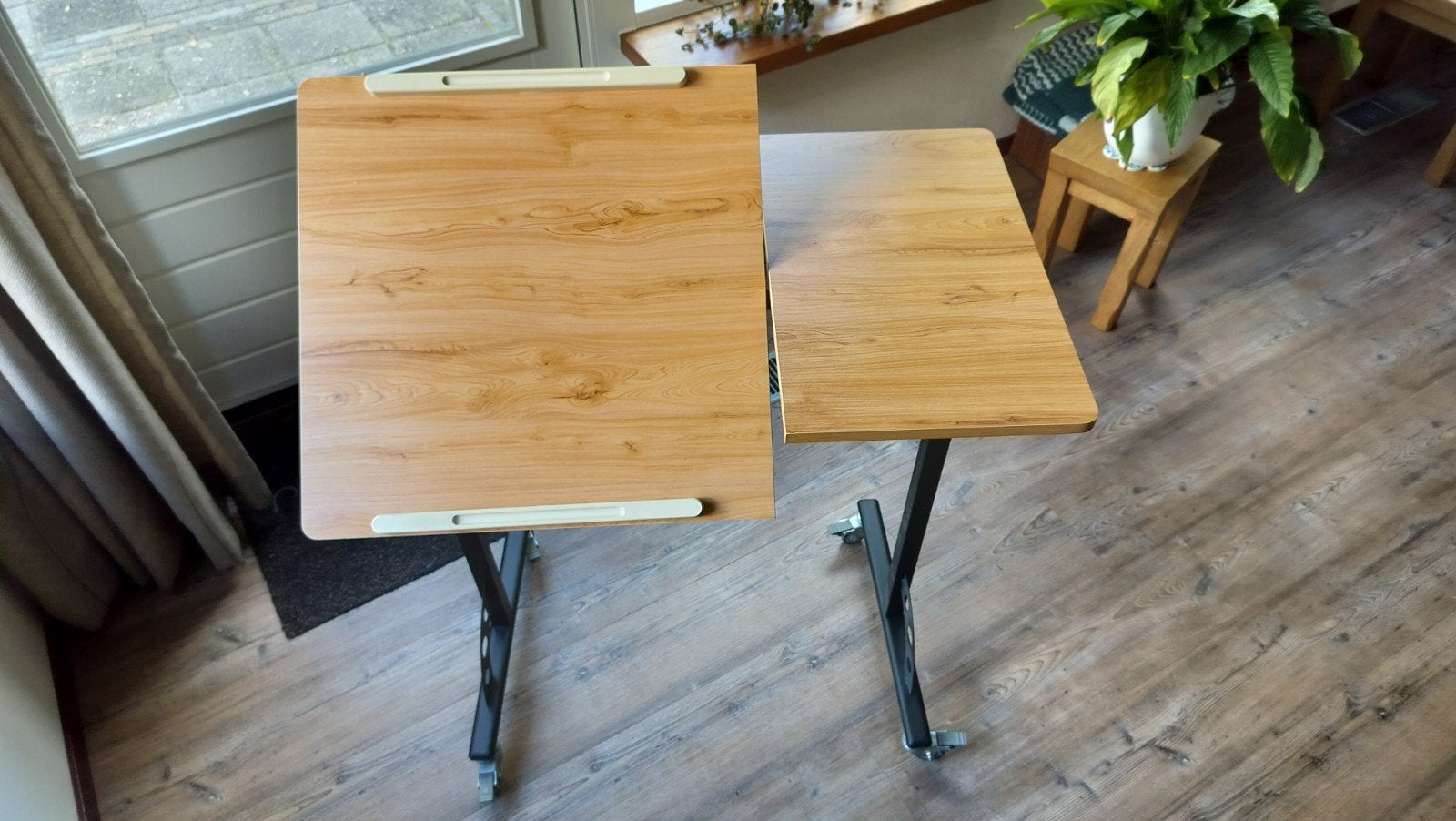 Verstelbare Laptop/Puzzeltafel - Ideaal voor Lezen, Gebruikt, Modern, functioneel, Ophalen of Verzenden, 75 cm of meer