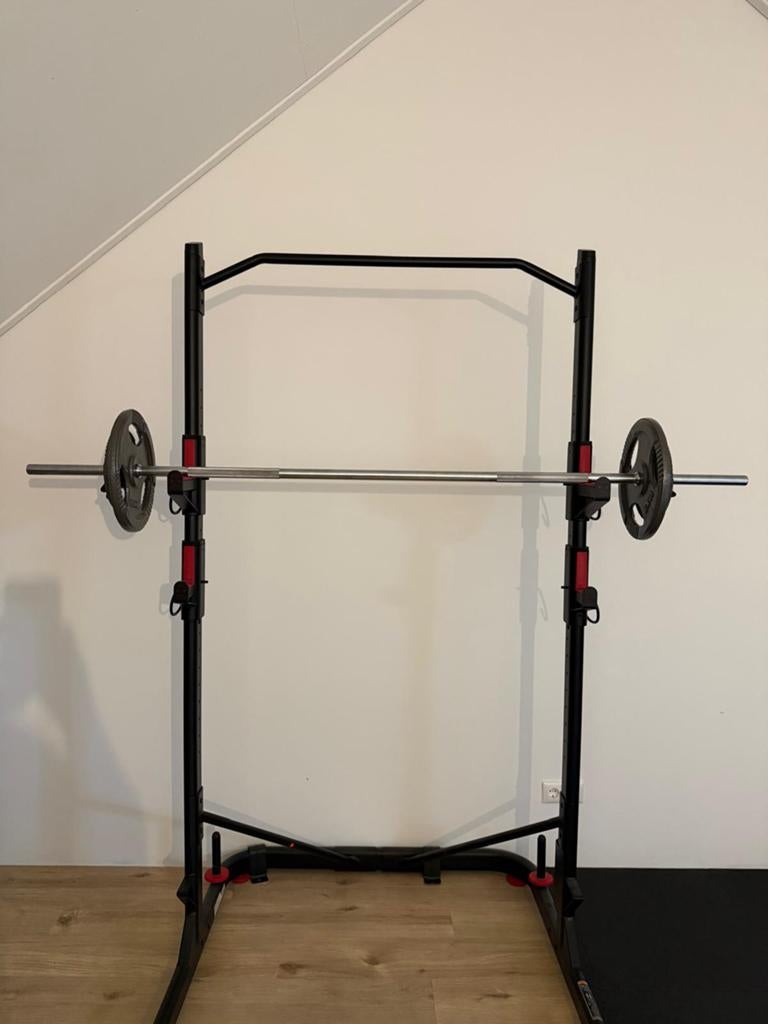 Power Rack Multifunctioneel | incl.halterstang en schijven, Ophalen, Overige typen