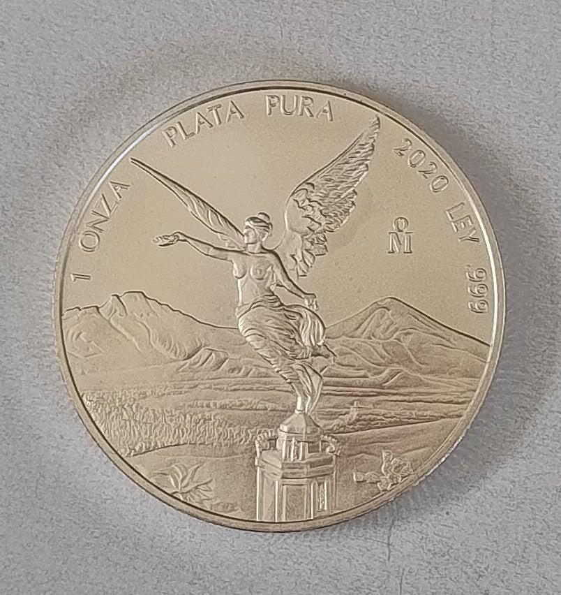 2020 (schaars, oplage: 300,000) Zilveren Libertad 1 Oz, Postzegels en Munten, Munten | Amerika, Ophalen of Verzenden, Noord-Amerika