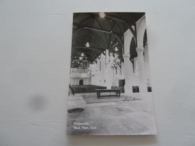 Oudewater 1973 Ned. Herv. Kerk, Ophalen of Verzenden, 1960 tot 1980, Gelopen