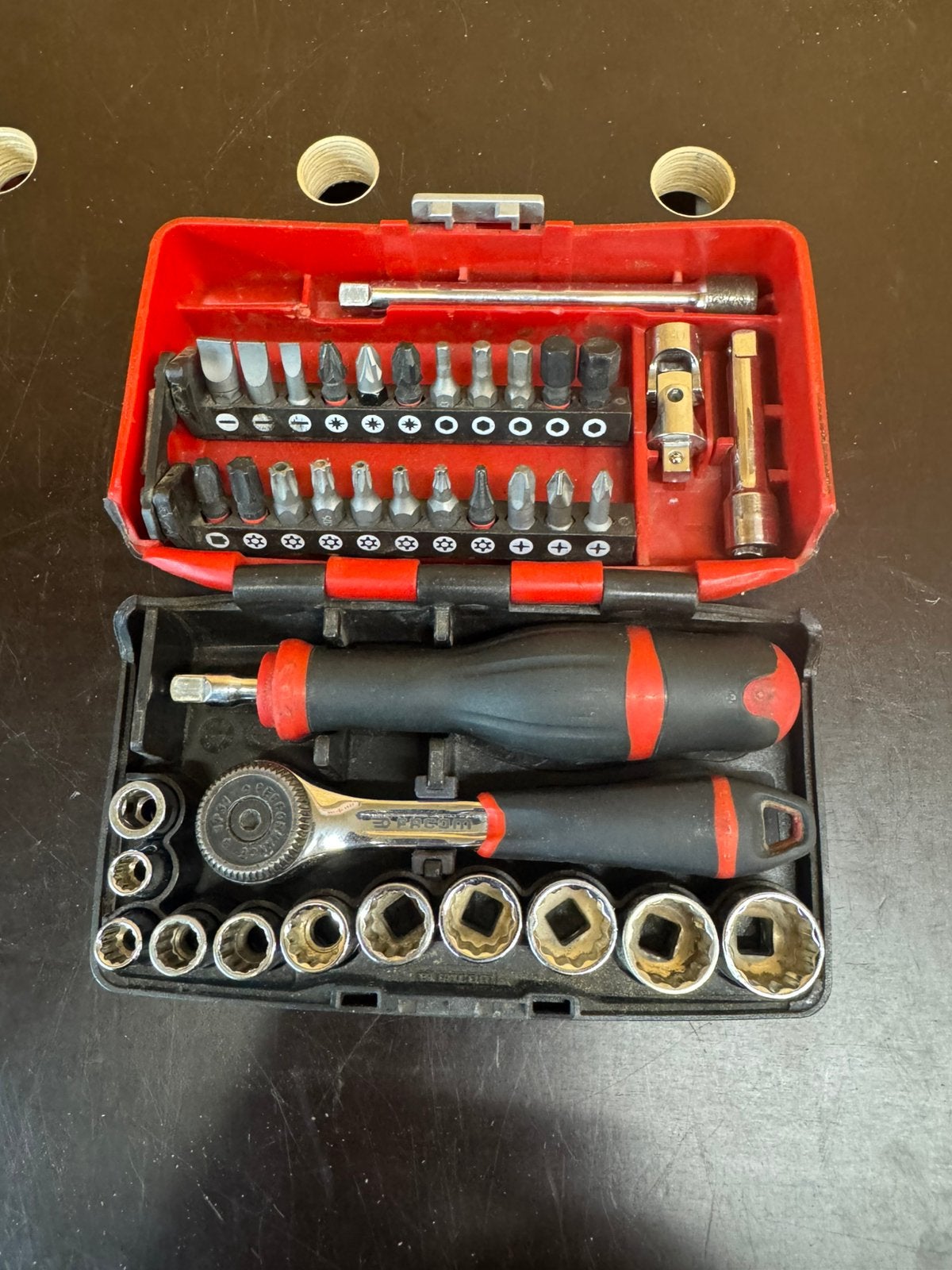 Facom r-nano doppenset 1/4, Ophalen, Gebruikt