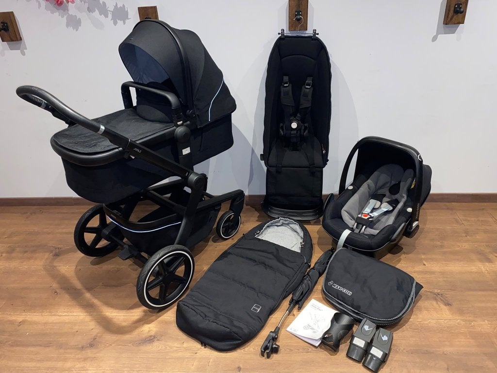 Joolz Day+ Brilliant Black Complete 3in1 Kinderwagen, Ophalen, Joolz, Zo goed als nieuw, Eikanlaan 76 Spijkenisse