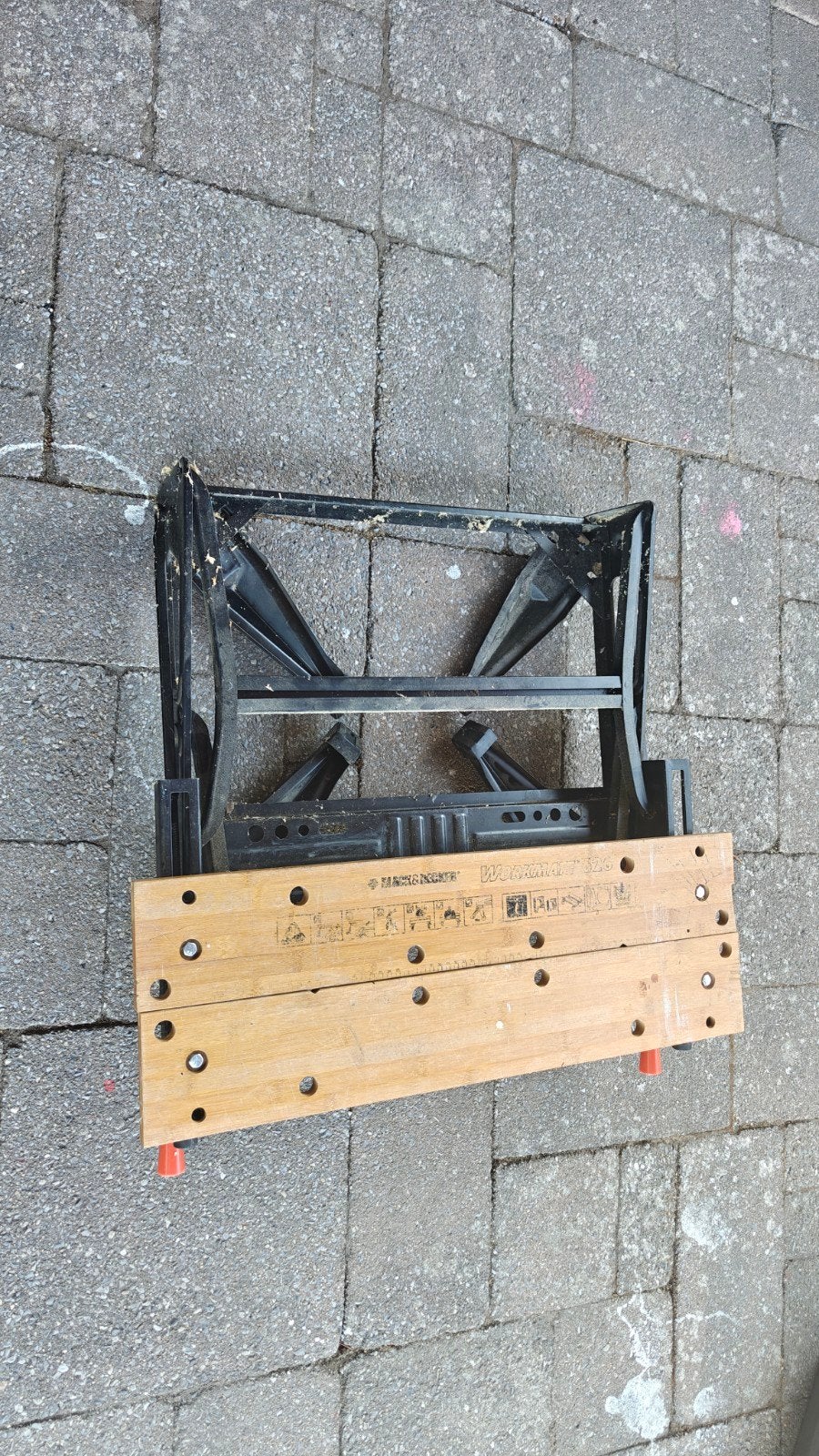 Black & Decker Workmate 326 Werkbank - Inklapbaar, Ophalen, Gebruikt, 70 tot 120 cm, Bankschroef
