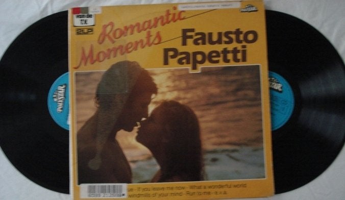 Fausto Papetti - Romantic moments, Gatefold hoes, Ophalen of Verzenden, Gebruikt, 12 inch