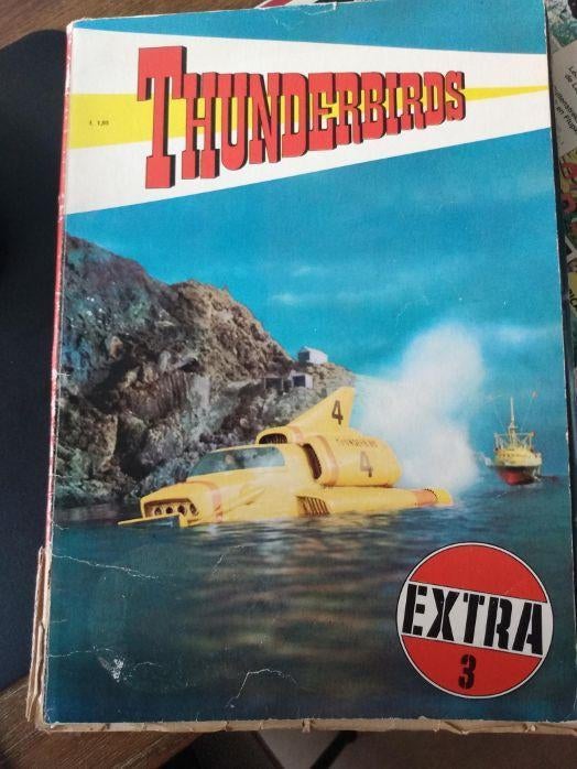 Stripboek Thunderbirds extra 3 uit 1967, Boeken, Stripboeken, Eén stripboek, Ophalen of Verzenden, Gelezen