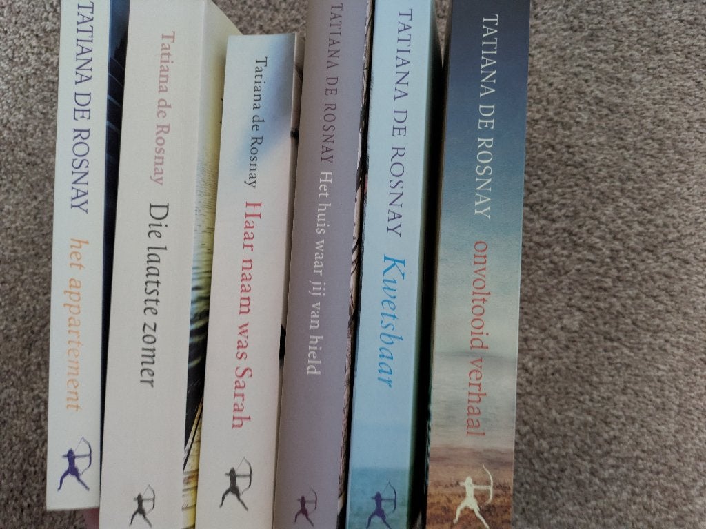 Tatiana de Rosnay - 6 boeken, Ophalen, Zo goed als nieuw, Tatiana de Rosnay, Nederland