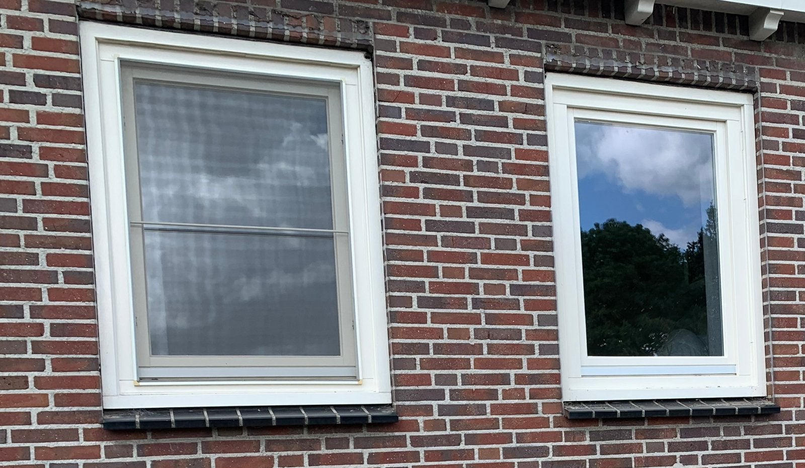 5 hardhouten draaikiep ramen incl. nieuwe inzet kozijnen, Ophalen, Gevelraam of Ruit, Gebruikt, 80 tot 120 cm
